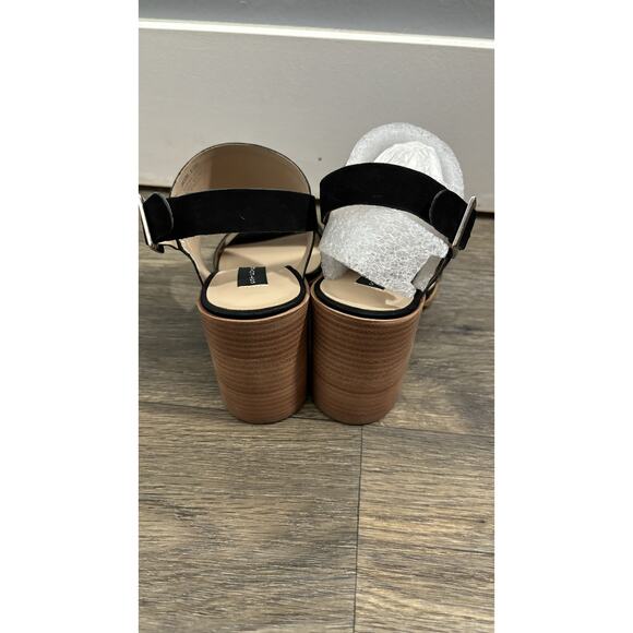 Steven by steve madden black strappy heels size 8 - Picture 5 of 7